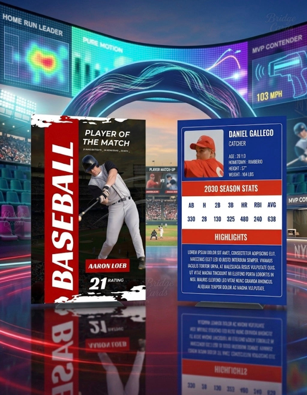 CUSTOM BASEBALL CARDS LIMITED EDITION